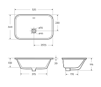 Изображение Раковина BelBagno BB1009 Раковина BelBagno BB1009 , изображение 8