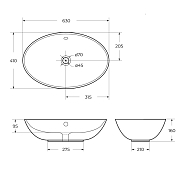 Раковина BelBagno BB1104 60 см , изображение 10