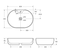 Раковина BelBagno BB1151 60 см , изображение 9