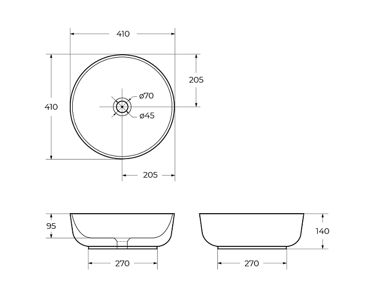 Раковина BelBagno BB1315-H311 40 см , изображение 10