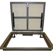 Ревизионный люк Lyuker FLOOR 80x80, напольный , изображение 1