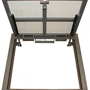 Ревизионный люк Lyuker FLOOR 80x80, напольный , изображение 5