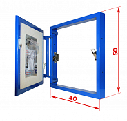 Изображение Ревизионный люк Lyuker K 50x40, настенный Ревизионный люк Lyuker K 50x40, настенный , изображение 10