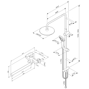 Изображение Душевой комплект AM.PM Gem F40890A94 Душевой комплект AM.PM Gem F40890A94 , изображение 13