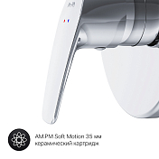 Изображение Смеситель AM.PM Gem F9075000 для душа Смеситель AM.PM Gem F9075000 для душа , изображение 9