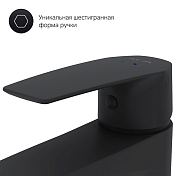 Изображение Смеситель AM.PM Gem F90A02122 для раковины Смеситель AM.PM Gem F90A02122 для раковины , изображение 4