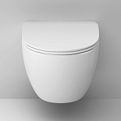 Изображение Унитаз подвесной AM.PM Awe C111700WH безободковый Унитаз подвесной AM.PM Awe C111700WH безободковый , изображение 4