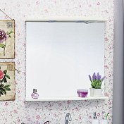 Изображение Зеркало Sanflor Софи 75 белый матовый Зеркало Sanflor Софи 75 белый матовый , изображение 4