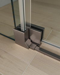 Фото Душевой уголок Cezares Slider SLIDER-AH-2-70/80-80/90-C-GM