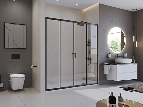 Фото Поддон для душа BelBagno Uno TRAY-MR-UNO-AH-170/80-35-W-CR 170x80