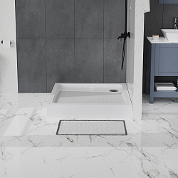 Фото Поддон для душа BelBagno TRAY-BB-A-100-15-W 100x100