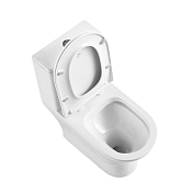 Изображение Унитаз-моноблок BelBagno Lounge BB8618CPR-MN/SC Унитаз-моноблок BelBagno Lounge BB8618CPR-MN/SC , изображение 2