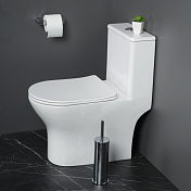 Изображение Унитаз-моноблок BelBagno Lounge BB8618CPR-MN/SC Унитаз-моноблок BelBagno Lounge BB8618CPR-MN/SC , изображение 6