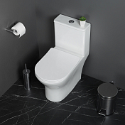 Изображение Унитаз-моноблок BelBagno Lounge BB8618CPR-MN/SC Унитаз-моноблок BelBagno Lounge BB8618CPR-MN/SC , изображение 9