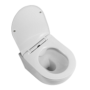 Изображение Унитаз подвесной BelBagno Uno 2.1 BB7006CHR/SC Унитаз подвесной BelBagno Uno 2.1 BB7006CHR/SC , изображение 2