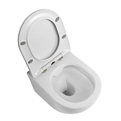 Изображение Унитаз подвесной BelBagno Uno 2.1 BB7006CHR/SC Унитаз подвесной BelBagno Uno 2.1 BB7006CHR/SC , изображение 3