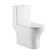 Изображение Унитаз-моноблок BelBagno Lounge BB8618CPR-MN/SC Унитаз-моноблок BelBagno Lounge BB8618CPR-MN/SC , изображение 1
