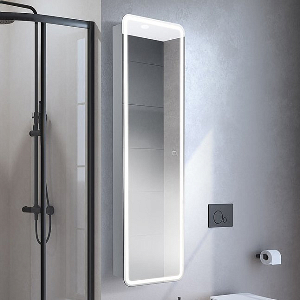 Шкаф-пенал BelBagno Marino SPC-MAR-450/1600-1A-LED-TCH универсальный с подсветкой , изображение 11