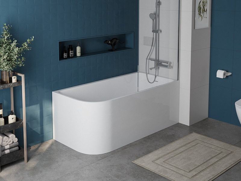 Акриловая ванна BelBagno BB712-1500-730-R 150x75 , изображение 6