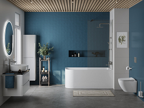 Фото Акриловая ванна BelBagno BB712-1700-730-R 170x75