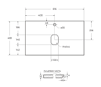 Изображение Столешница BelBagno KEP-80-GRN Granito Столешница BelBagno KEP-80-GRN Granito , изображение 5