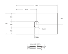 Изображение Столешница BelBagno KEP-90-GRN-W0 Granito Столешница BelBagno KEP-90-GRN-W0 Granito , изображение 5