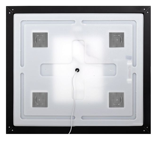 Зеркало BelBagno Kraft SPC-KRAFT-1200-800-LED-TCH-WARM-NERO , изображение 4