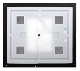 Фото Зеркало BelBagno Kraft SPC-KRAFT-1400-800-LED-TCH-WARM-NERO