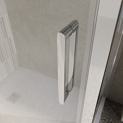 Фото Душевой уголок BelBagno Luce AH-1-110/100-C-Cr