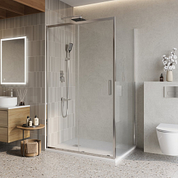 Фото Душевой уголок BelBagno Luce AH-1-140/80-C-Cr