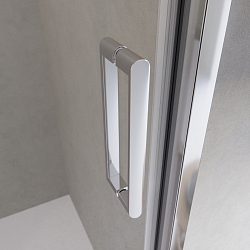 Фото Душевая дверь в нишу BelBagno Luce BF-1-110-C-Cr