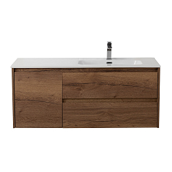 Фото Тумба под раковину BelBagno Kraft 120 R подвесная, Rovere Tabacco