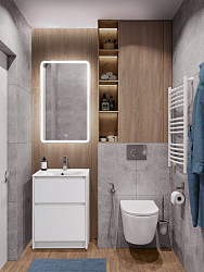 Фото Тумба под раковину BelBagno Kraft 60 напольная, Bianco Opaco