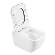Изображение Унитаз подвесной BelBagno Alpina BB10100CHR/SC Унитаз подвесной BelBagno Alpina BB10100CHR/SC , изображение 3