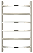 Изображение Полотенцесушитель водяной Сунержа Галант+ 80х50 без покрытия Полотенцесушитель водяной Сунержа Галант+ 80х50 без покрытия , изображение 1