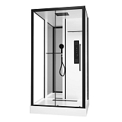 Душевая кабина Black&White Galaxy G8028 115х90 , изображение 1