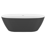 Изображение Акриловая ванна Black&White Swan SB330 170x75 Grey Акриловая ванна Black&White Swan SB330 170x75 Grey , изображение 1