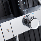 Изображение Душевая стойка Black&White Gravity GH-9005-C хром Душевая стойка Black&White Gravity GH-9005-C хром , изображение 2