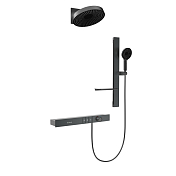 Душевой комплект Black&White Gravity GH-9025-GM оружейная сталь , изображение 1