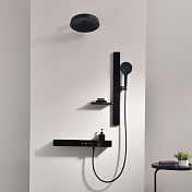 Душевой комплект Black&White Gravity GH-9025-MB черный матовый , изображение 4