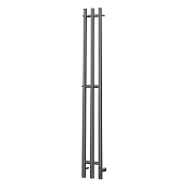 Изображение Полотенцесушитель электрический Point Деметра П3 12x120 графит блеск Полотенцесушитель электрический Point Деметра П3 12x120 графит блеск , изображение 2