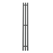 Изображение Полотенцесушитель электрический Point Гермес П3 12x120 графит блеск Полотенцесушитель электрический Point Гермес П3 12x120 графит блеск , изображение 1