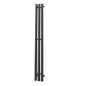 Изображение Полотенцесушитель электрический Point Гермес П3 12x120 графит блеск Полотенцесушитель электрический Point Гермес П3 12x120 графит блеск , изображение 2