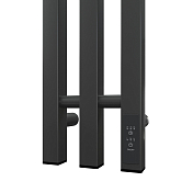 Изображение Полотенцесушитель электрический Point Гермес П3 12x120 графит блеск Полотенцесушитель электрический Point Гермес П3 12x120 графит блеск , изображение 3