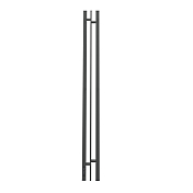 Изображение Полотенцесушитель электрический Point Фрея П2 10x120 графит блеск Полотенцесушитель электрический Point Фрея П2 10x120 графит блеск , изображение 1