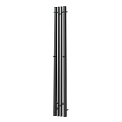 Изображение Полотенцесушитель электрический Point Фрея П2 14x120 графит блеск Полотенцесушитель электрический Point Фрея П2 14x120 графит блеск , изображение 2