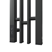Изображение Полотенцесушитель электрический Point Фрея П2 14x120 графит блеск Полотенцесушитель электрический Point Фрея П2 14x120 графит блеск , изображение 3