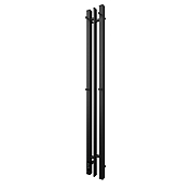 Изображение Полотенцесушитель электрический Point Фрея П2 10x120 черный Полотенцесушитель электрический Point Фрея П2 10x120 черный , изображение 2