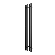 Изображение Полотенцесушитель электрический Point Фрея П2 14x120 черный Полотенцесушитель электрический Point Фрея П2 14x120 черный , изображение 2