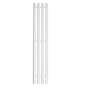 Изображение Полотенцесушитель электрический Point Деметра П3 18x120 белый Полотенцесушитель электрический Point Деметра П3 18x120 белый , изображение 1